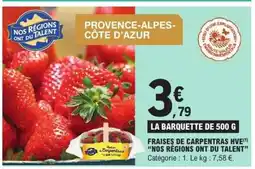 E.Leclerc Fraises de Carpentras HVE offre
