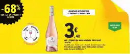 E.Leclerc IGP Terres du Midi Grain de Gris Rosé 'Listel' offre