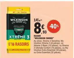 E.Leclerc Rasoir 'Wilkinson Sword' offre