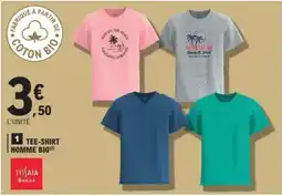 E.Leclerc TEE-SHIRT HOMME BIO offre