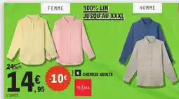 E.Leclerc Chemise Adulte offre
