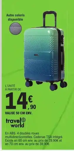 E.Leclerc Valise 50 cm env offre