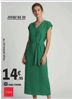 E.Leclerc Robe femme offre