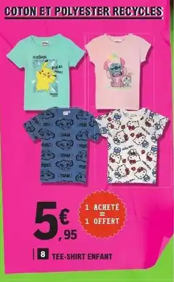 E.Leclerc Tee-Shirt Enfant offre