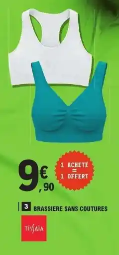 E.Leclerc Brassiere sans coutures offre