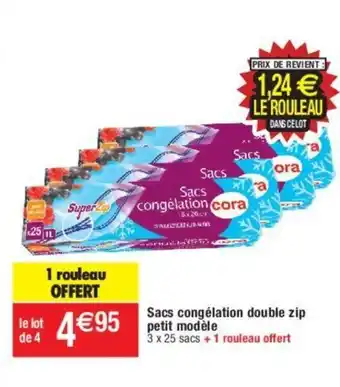 Migros Sacs congélation double zip offre