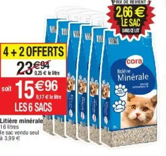 Litière minérale