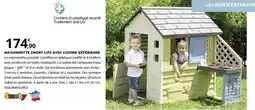 Bricorama Smoby - maisonnette shoov life avec cuisine extérieure offre