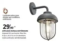 Bricorama Dim - applique murale extérieure offre