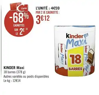 Kinder Maxi