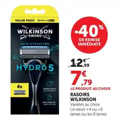 Bi1 WILKINSON Rasoirs offre
