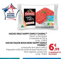 Bi1 CHARAL Hache vrac happy family offre