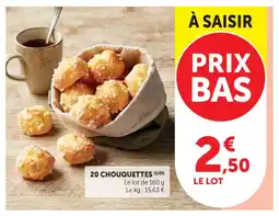 Bi1 20 chouquettes offre