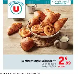 Bi1 U 12 Mini viennoiseries offre