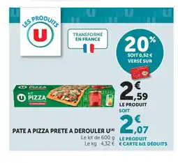 Bi1 U Pate a pizza prete a derouler offre