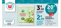 Bi1 U Legumes surgeles offre