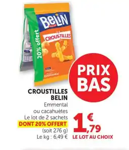 Bi1 BELIN Croustilles offre