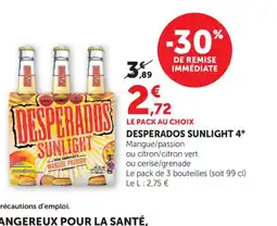 Bi1 DESPERADOS SUNLIGHT 4° offre