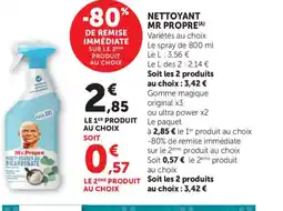 Bi1 MR PROPRE Nettoyant offre