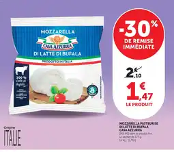 Bi1 CASA AZZURRA Mozzarella pasteurise di latte di bufala offre