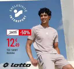 Intersport LOTTO Tee-shirt homme offre