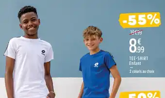 Intersport LOTTO Tee-shirt enfant offre