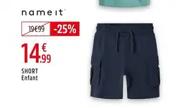 Intersport NAME IT Short femme offre