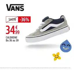 Intersport VANS Caldrone du 36 au 39 offre