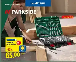 Lidl PARKSIDE Set de douilles offre