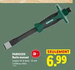 Lidl PARKSIDE Burin manuel offre
