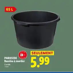 Lidl PARKSIDE Bassine à mortier offre
