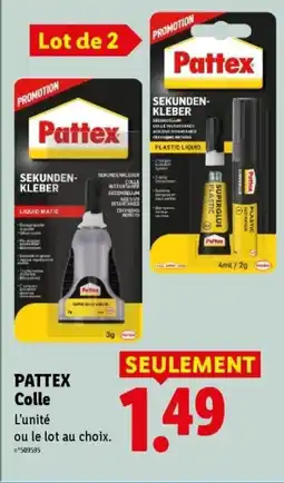 Lidl PATTEX Colle offre