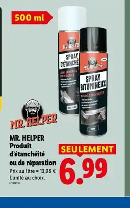 Lidl MR. HELPER Produit d'étanchéité ou de réparation offre