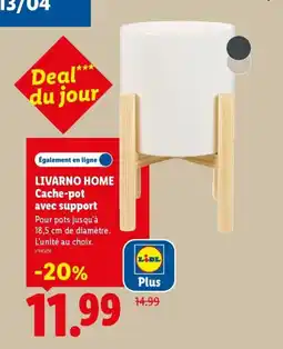 Lidl LIVARNO HOME Cache-pot avec support offre