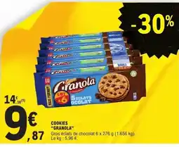 E.Leclerc GRANOLA Cookies offre