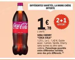 E.Leclerc COCA-COLA Soda cherry offre