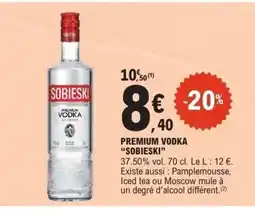 E.Leclerc SOBIESKI Premium vodka offre