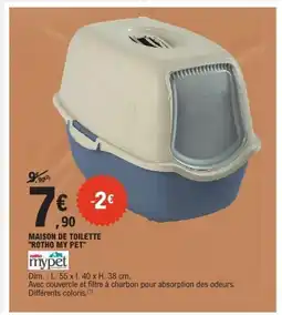 E.Leclerc ROTHO MY PET Maison de toilette offre