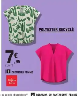E.Leclerc Chemisier femme offre