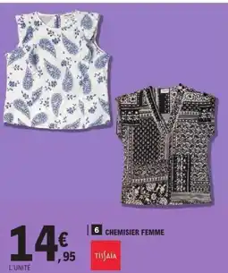 E.Leclerc Chemisier femme offre