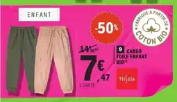 E.Leclerc Cargo toile enfant bio offre