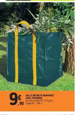 E.Leclerc Sac à déchets renforcé avec poignées offre