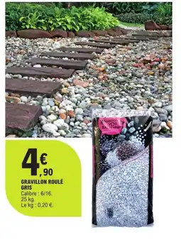 E.Leclerc Gravillon roulé gris offre