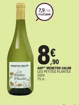 E.Leclerc LES PETITES PLANTES 2024 Aop menetou-salon offre