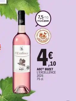 E.Leclerc L'EXCELLENCE Aoc buzet offre