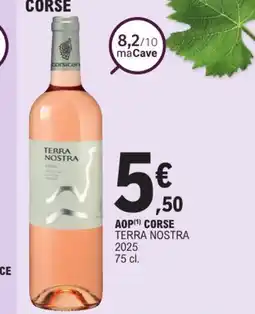 E.Leclerc TERRA NOSTRA Aop corse offre