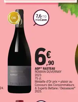 E.Leclerc ROMAIN DUVERNAY 2023 Aop rasteau offre