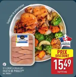 ALDI ST-CLÉMENT LE VOLAILLER Filets de poulet offre