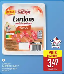 ALDI LE MARSIGNY Lardons fumés offre
