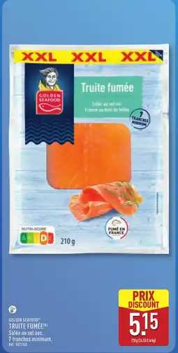 ALDI GOLDEN SEAFOOD Truite fumée offre